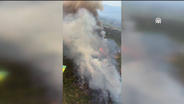 Aydın’ın Çine ilçesinde orman yangını - Resim: 3